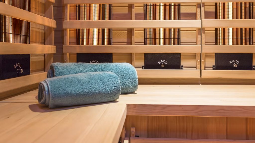 Cabine infra-rouges super confortable